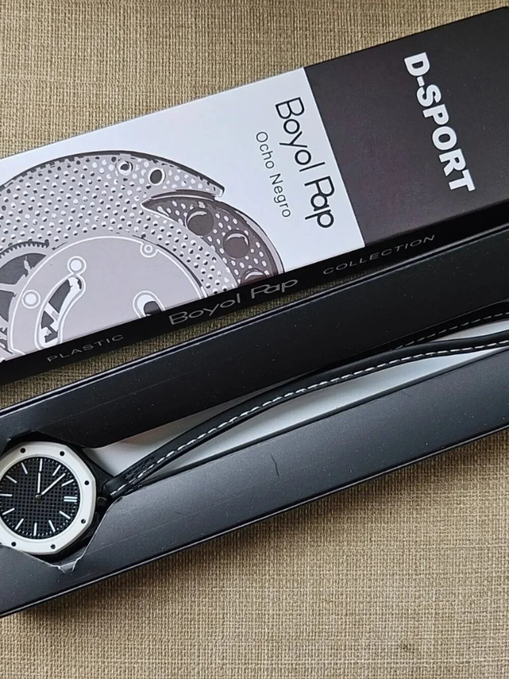 Fashion Pocket Watch Black Analog Qaurtz Hand Watch Black Face W/ Box
